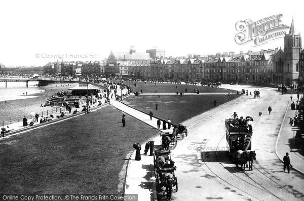 Photo of Morecambe, West End Promenade 1903