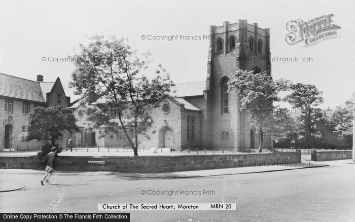 Photo of Moreton, Church Of The Sacred Heart c.1960