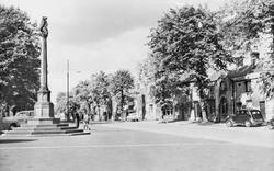 High Street And Memorial c.1955, Moreton-In-Marsh