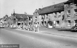 The White Hart Hotel And Curfew Bell c.1960, Moreton-In-Marsh