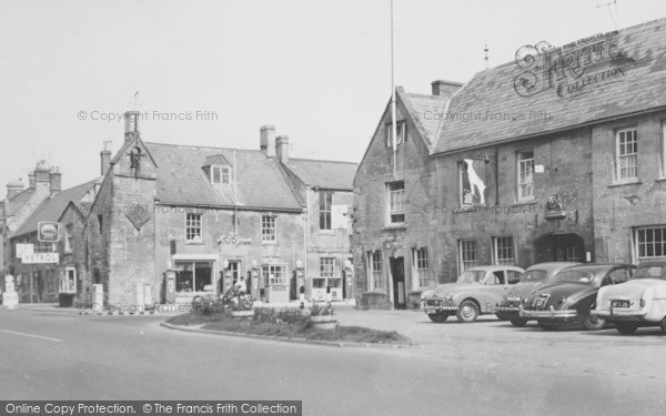 Photo of Moreton In Marsh, White Hart Hotel And Curfew Tower c.1960