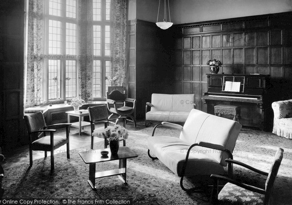 Photo of Moreton Paddox, The Lounge c.1955