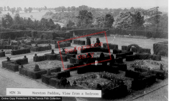 Photo of Moreton Paddox, View From A Bedroom c.1960