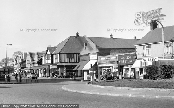 Photo of Moreton, Pasture Road from Moreton Cross c1958