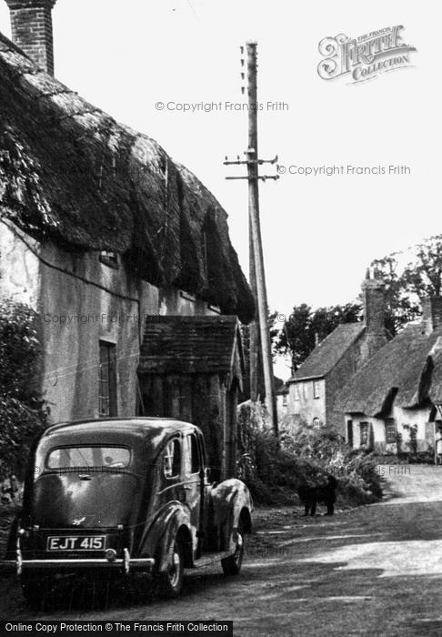 Photo of Moreton, The Village c.1955