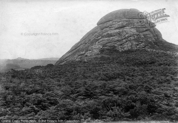Photo of Moretonhampstead, Blackingstone Rock 1906