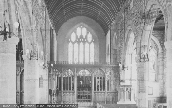 Photo of Moretonhampstead, Church Interior 1906