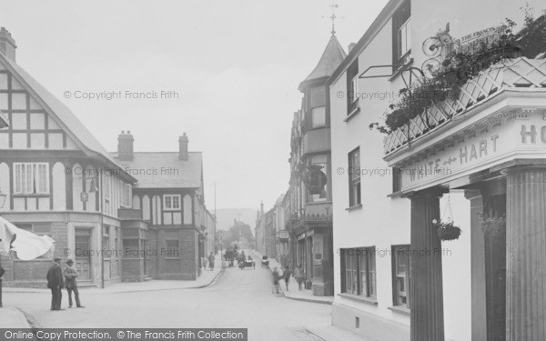 Photo of Moretonhampstead, Cross Street 1924