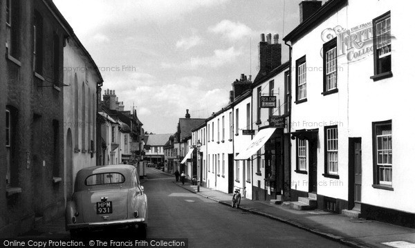 Photo of Moretonhampstead, Cross Street c.1960