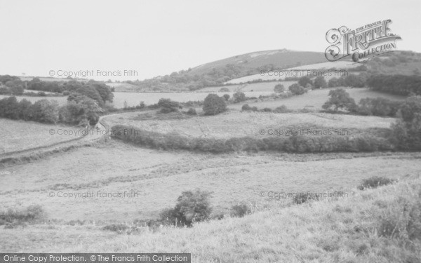 Photo of Moretonhampstead, Exeter Road c.1960