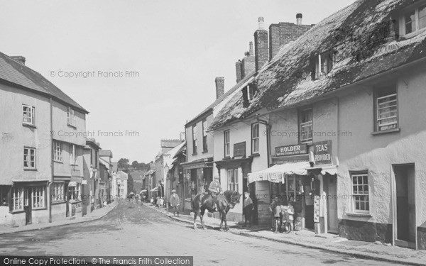 Photo of Moretonhampstead, Ford Street 1924