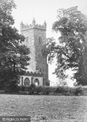 St Andrew's Church 1910, Moretonhampstead