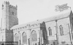 St Andrew's Church c.1960, Moretonhampstead