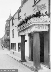 The White Hart Hotel 1924, Moretonhampstead