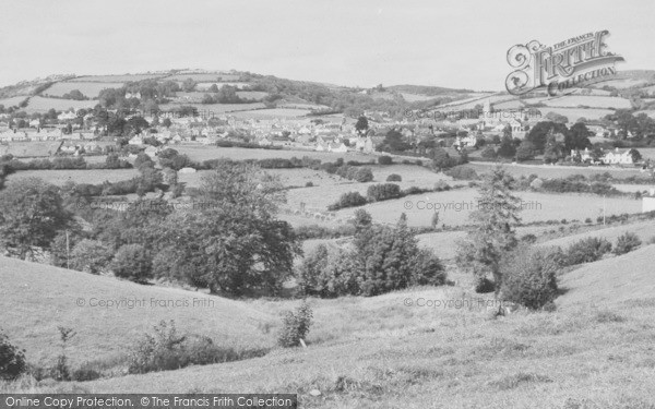 Photo of Moretonhampstead, View From Lustleigh Road c.1960