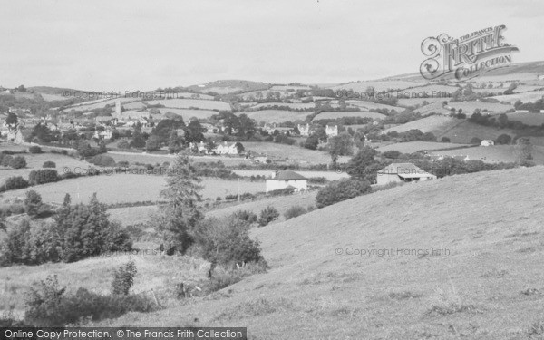Photo of Moretonhampstead, View From Lustleigh Road c.1960