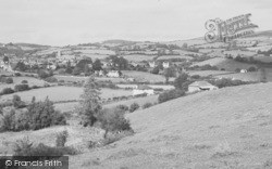 View From Lustleigh Road c.1960, Moretonhampstead