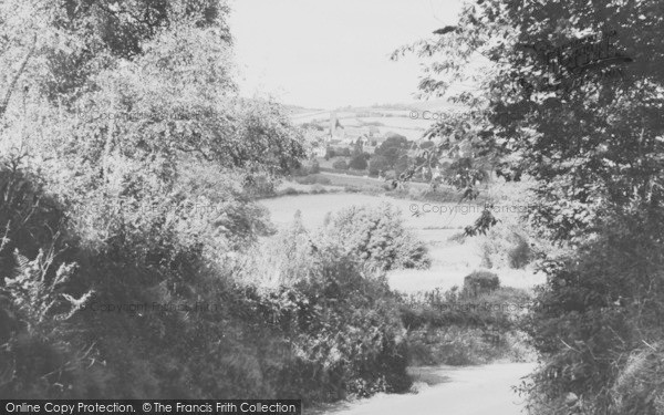 Photo of Moretonhampstead, View From Lustleigh Road c.1960