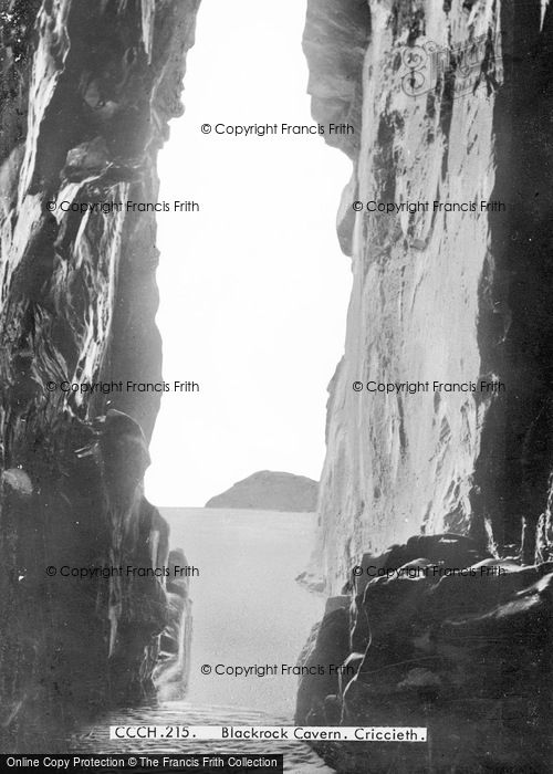 Photo of Morfa Bychan, Black Rock Cavern c.1960