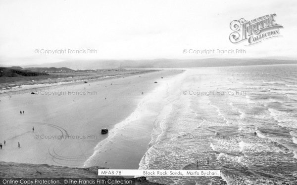 Photo of Morfa Bychan, Black Rock Sands c.1960