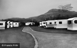 Garreg Goch Caravan Park c.1960, Morfa Bychan