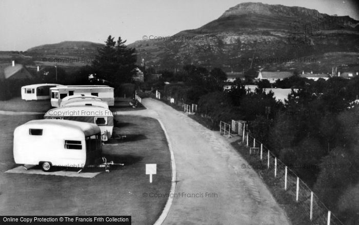 Photo of Morfa Bychan, Garreg Goch Caravan Park c.1960