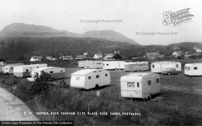 Photo of Morfa Bychan, Garreg Goch Caravan Site c.1960