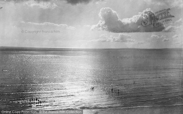 Photo of Morfa Bychan, Sunset By The Silver Sea 1931