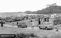 The Beach Car Park, Black Rock Sands c.1965, Morfa Bychan