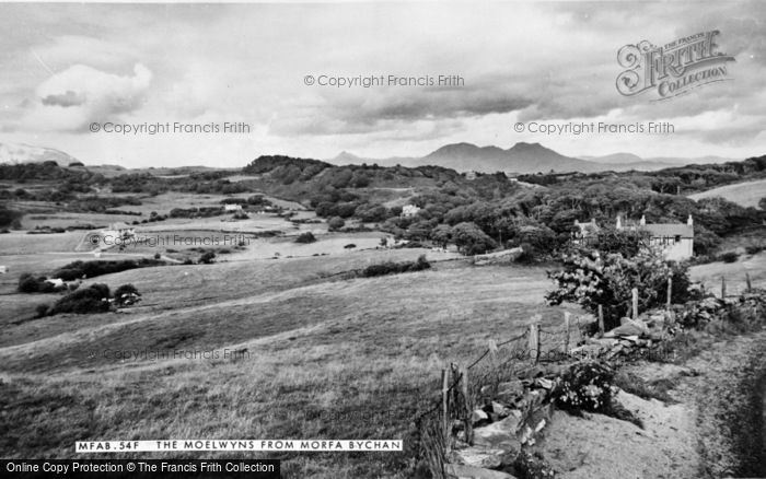 Photo of Morfa Bychan, The Moelwyns c.1960