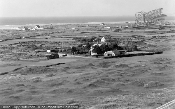 Photo of Morfa Bychan, View Of The Golf Links 1936