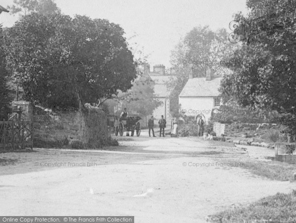 Photo of Morland, Villagers 1893