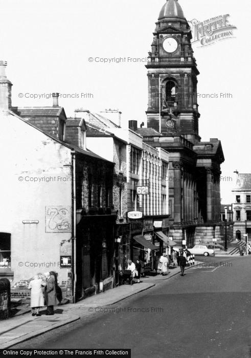 Photo of Morley, Queen Street And Town Hall c.1965
