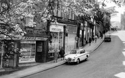 Queen Street Shops c.1965, Morley