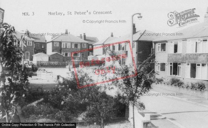Photo of Morley, St Peter's Crescent c.1955