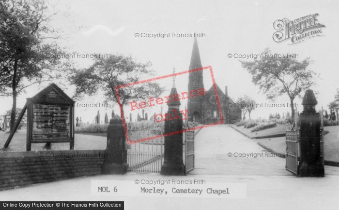 Photo of Morley, The Cemetery Chapel c.1960