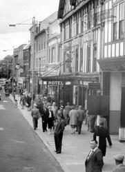 Shoppers In Bridge Street c.1960, Morpeth