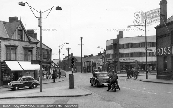 Photo of Morriston, Cross Roads c.1955