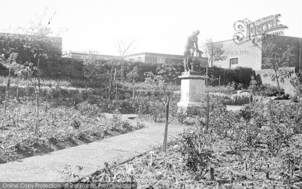 Photo of Morriston, Hospital, The Rose Gardens c.1955