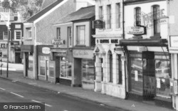 Shops At The Cross Roads c.1965, Morriston