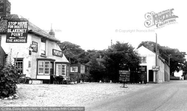 Photo of Morston, The Village c.1955
