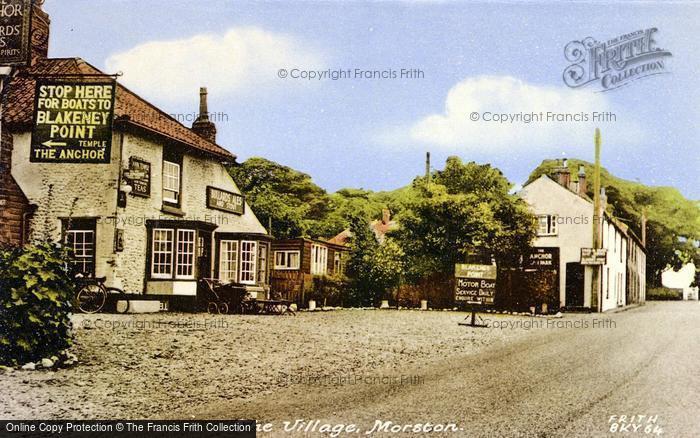 Photo of Morston, The Village c.1955