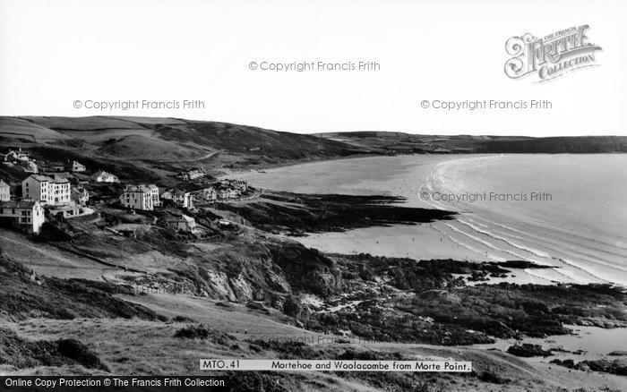 Photo of Mortehoe, And Woolacombe From Morte Point c.1965