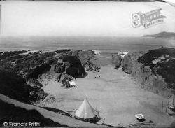 Barricane Beach 1890, Mortehoe