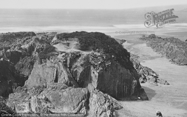 Photo of Mortehoe, Barricane Shell Beach c.1872