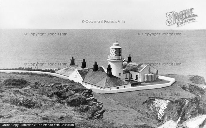 Photo of Mortehoe, Bull Point Lighthouse c.1955