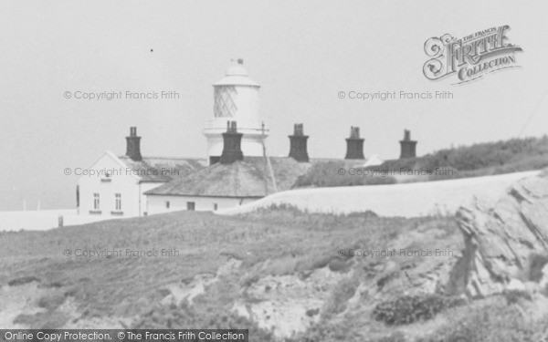 Photo of Mortehoe, Bull Point Lighthouse c.1955
