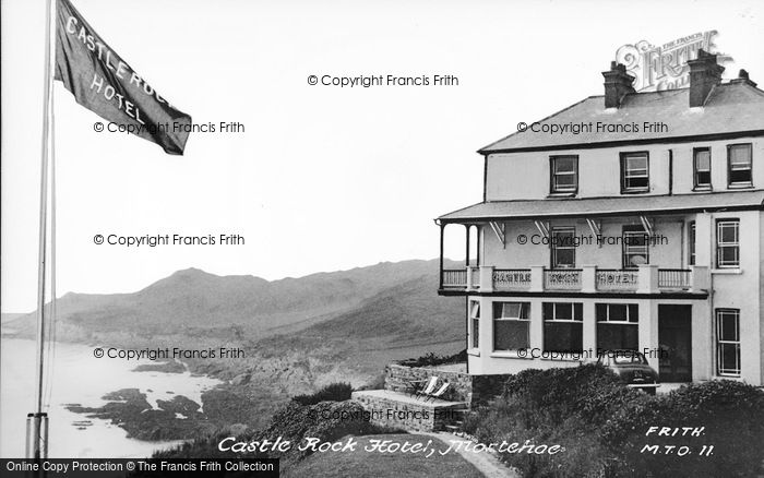 Photo of Mortehoe, Castle Rock Hotel c.1955