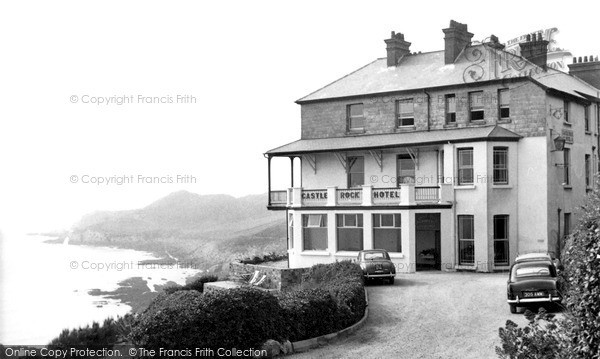 Photo of Mortehoe, Castle Rock Hotel c1955