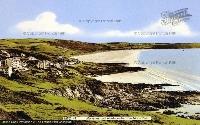 Photo of Mortehoe, From Morte Point c.1965